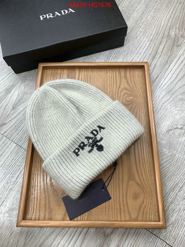 Cap (Hat)-Prada where to buy the best replica ID: HG7676 $: 29USD