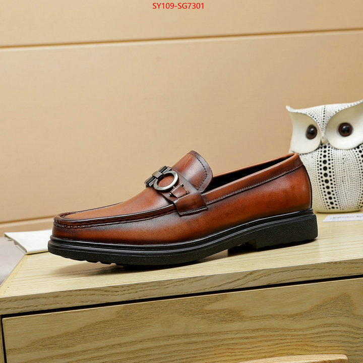 Men shoes-Ferragamo designer fake ID: SG7301 $: 109USD