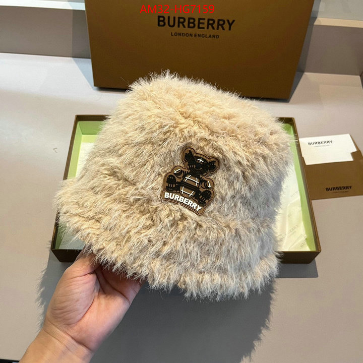 Cap(Hat)-Burberry 1:1 replica wholesale ID: HG7159 $: 32USD
