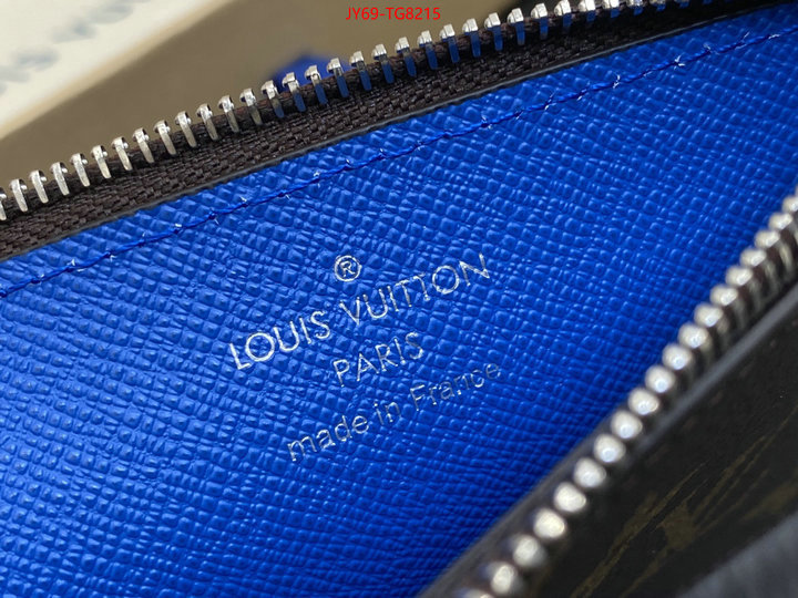 LV Bags(TOP)-Wallet wholesale replica ID: TG8215 $: 69USD