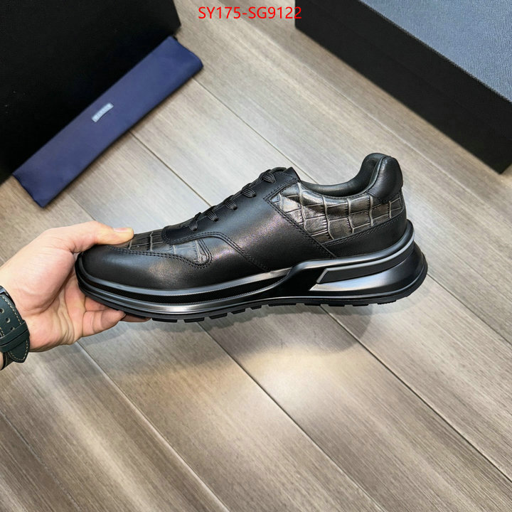 Men shoes-Prada replica sale online ID: SG9122 $: 175USD