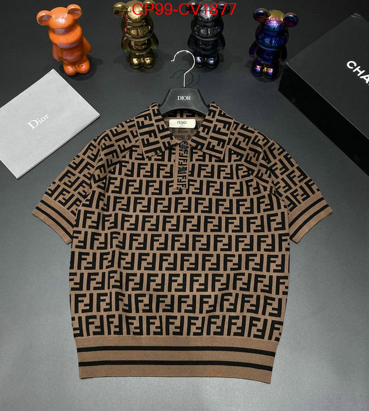 Clothing-Fendi counter quality ID: CV1877 $: 99USD