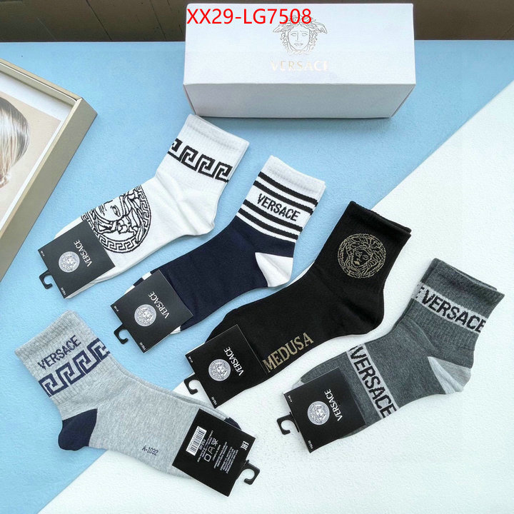 Sock-Versace best fake ID: LG7508 $: 29USD