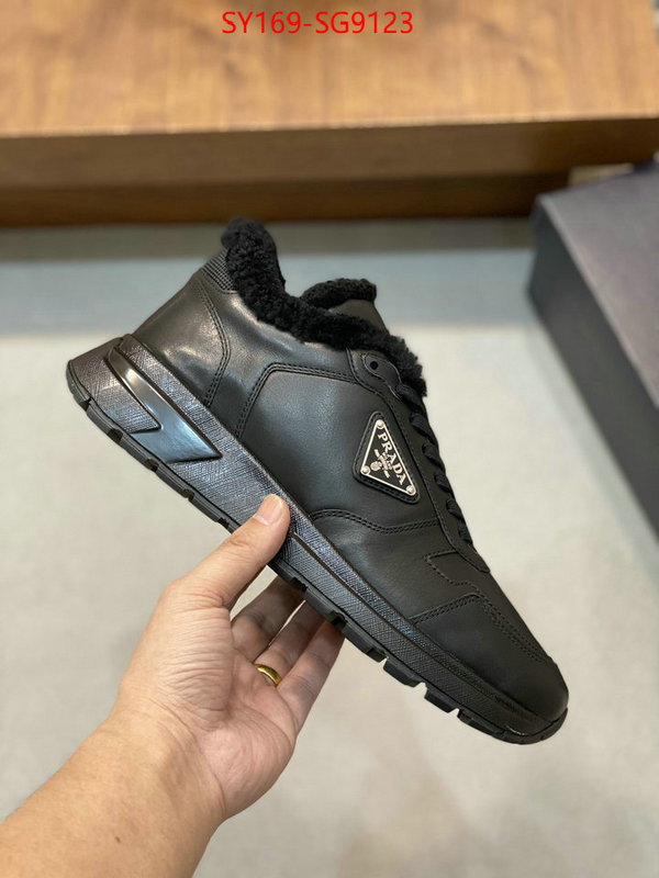 Men shoes-Prada luxury fake ID: SG9123 $: 169USD