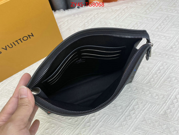 LV Bags(4A)-Wallet high quality happy copy ID: TG8068 $: 45USD