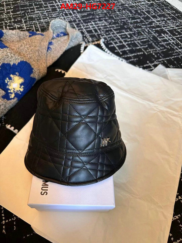 Cap (Hat)-Dior fake ID: HG7227 $: 29USD