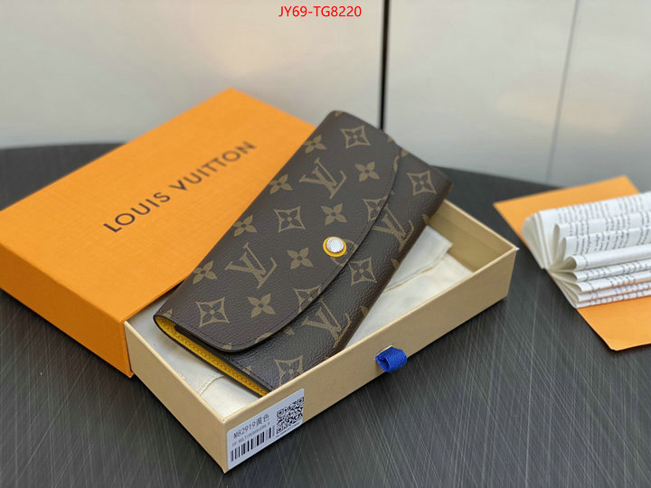 LV Bags(TOP)-Wallet online from china designer ID: TG8220 $: 69USD