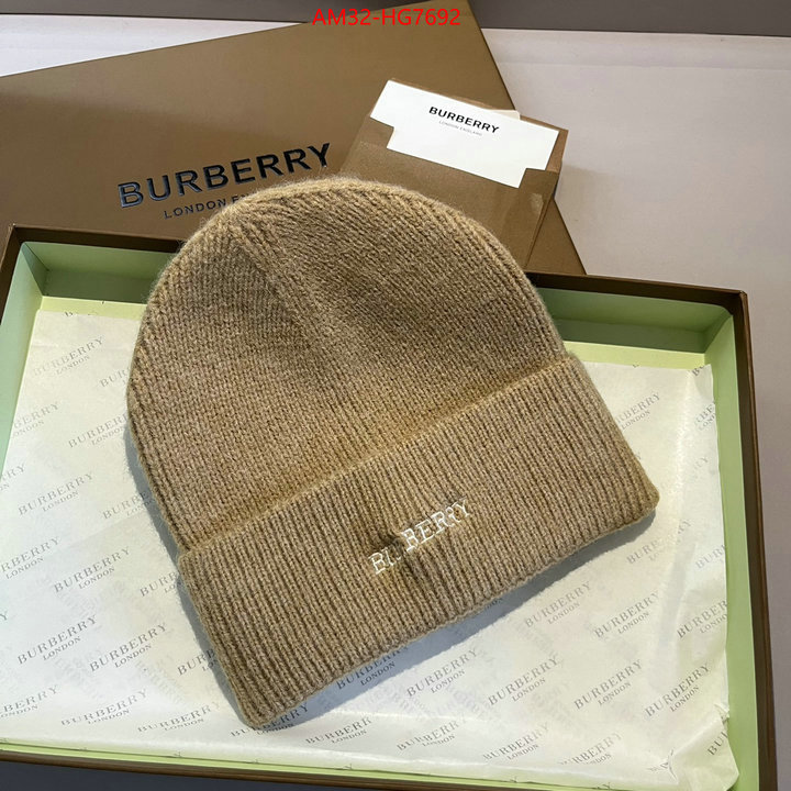 Cap(Hat)-Burberry 2023 perfect replica designer ID: HG7692 $: 32USD