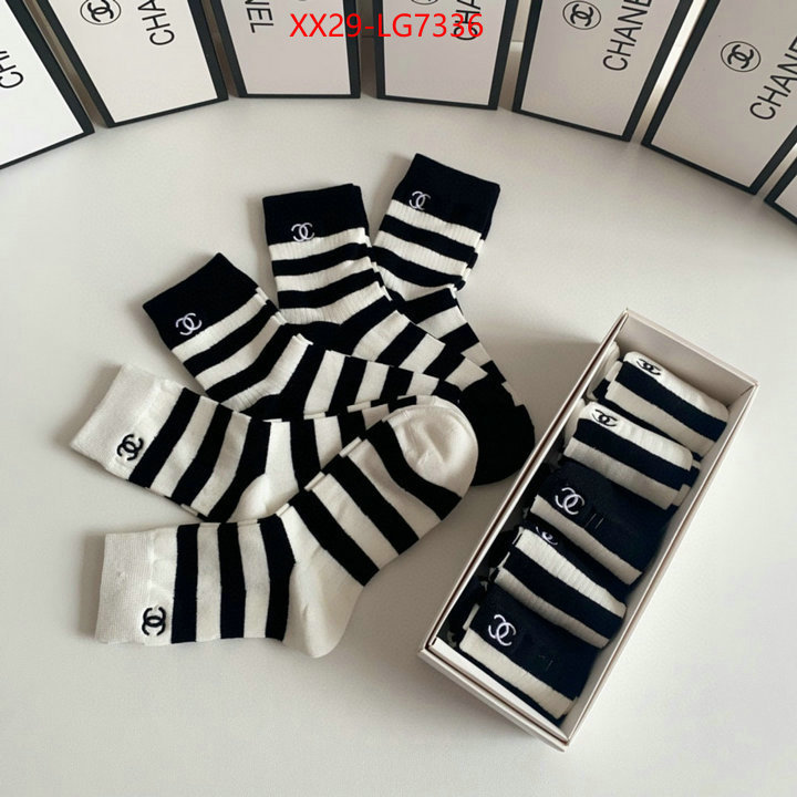 Sock-Chanel how quality ID: LG7336 $: 29USD