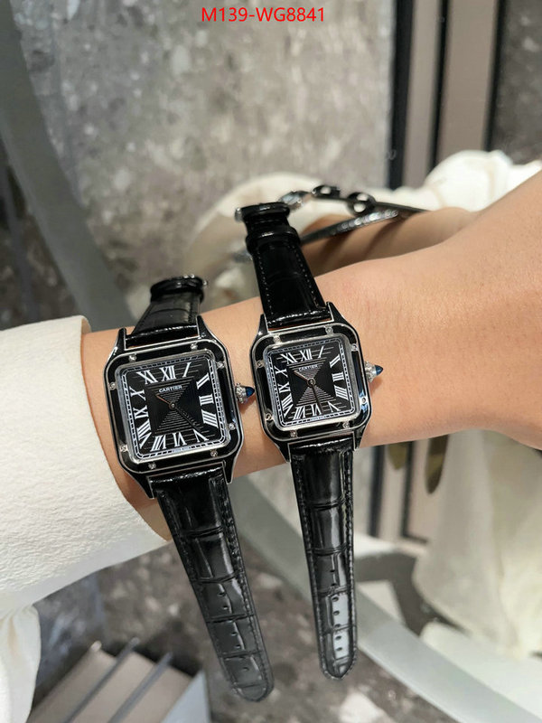 Watch(4A)-Cartier designer fake ID: WG8841 $: 139USD