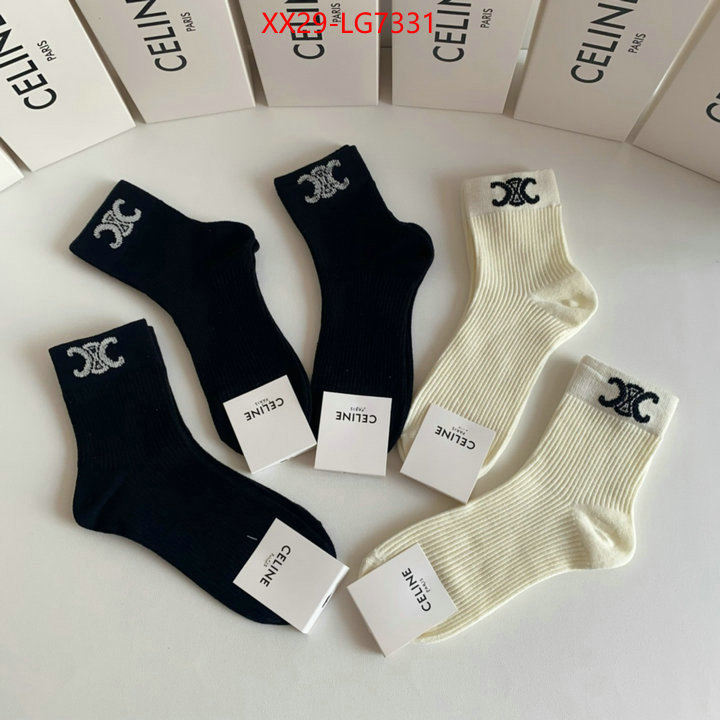 Sock-CELINE buy replica ID: LG7331 $: 29USD