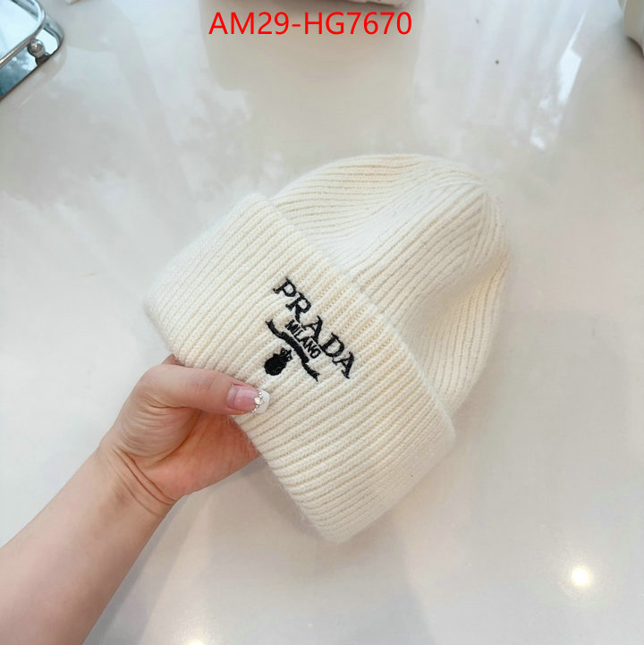 Cap (Hat)-Prada how to find replica shop ID: HG7670 $: 29USD