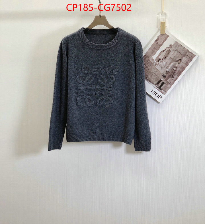 Clothing-Loewe luxury cheap ID: CG7502 $: 185USD