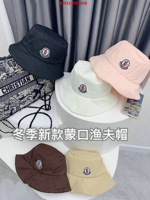 Cap(Hat)-Moncler designer high replica ID: HG7668 $: 32USD