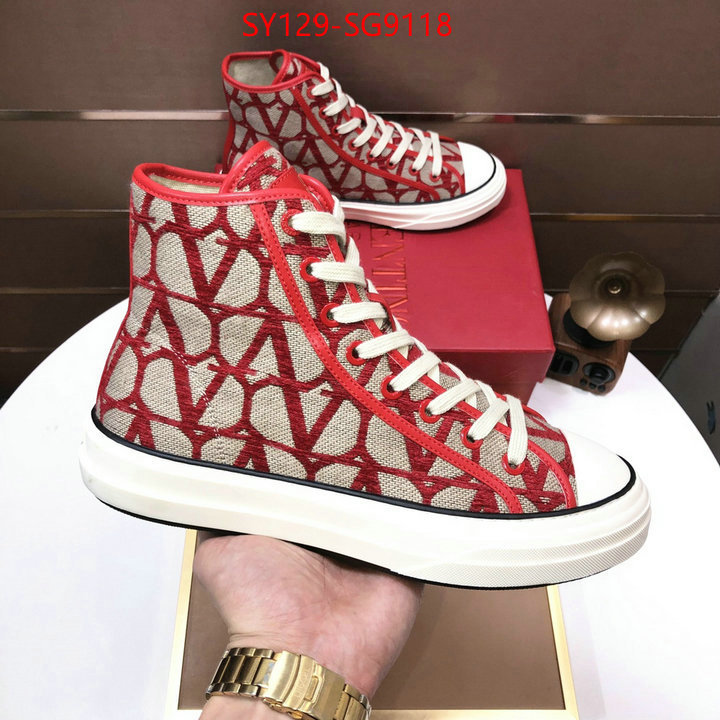 Men Shoes-Valentino 1:1 replica wholesale ID: SG9118 $: 129USD