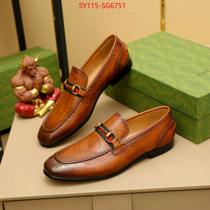 Men Shoes-Gucci what best replica sellers ID: SG6751 $: 115USD