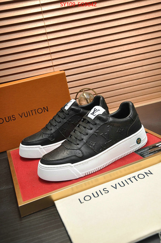 Men Shoes-LV buy high quality cheap hot replica ID: SG9042 $: 109USD