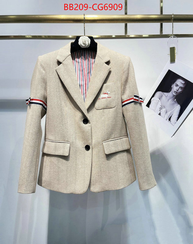 Clothing-Thom Browne customize best quality replica ID: CG6909 $: 209USD