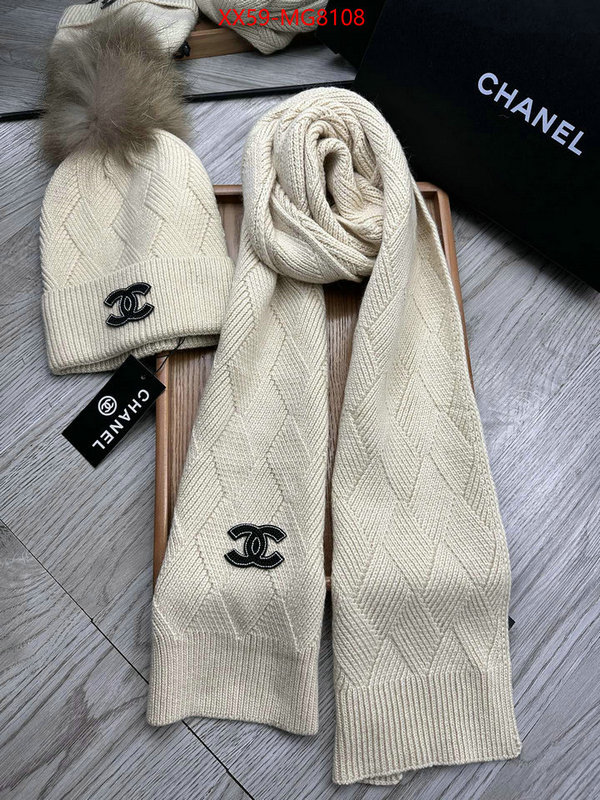 Scarf-Chanel top brands like ID: MG8108 $: 59USD