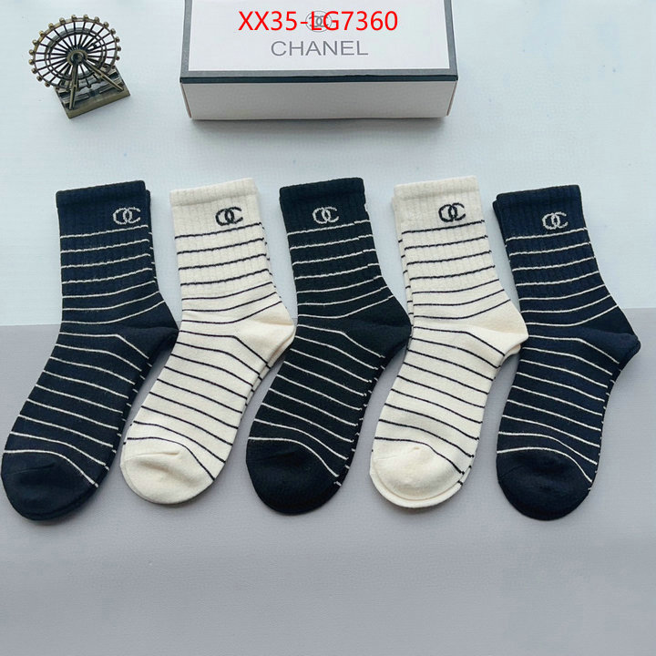 Sock-Chanel best ID: LG7360 $: 35USD