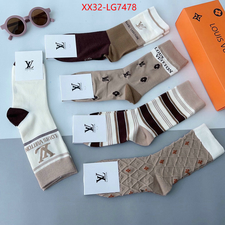 Sock-LV top quality replica ID: LG7478 $: 32USD