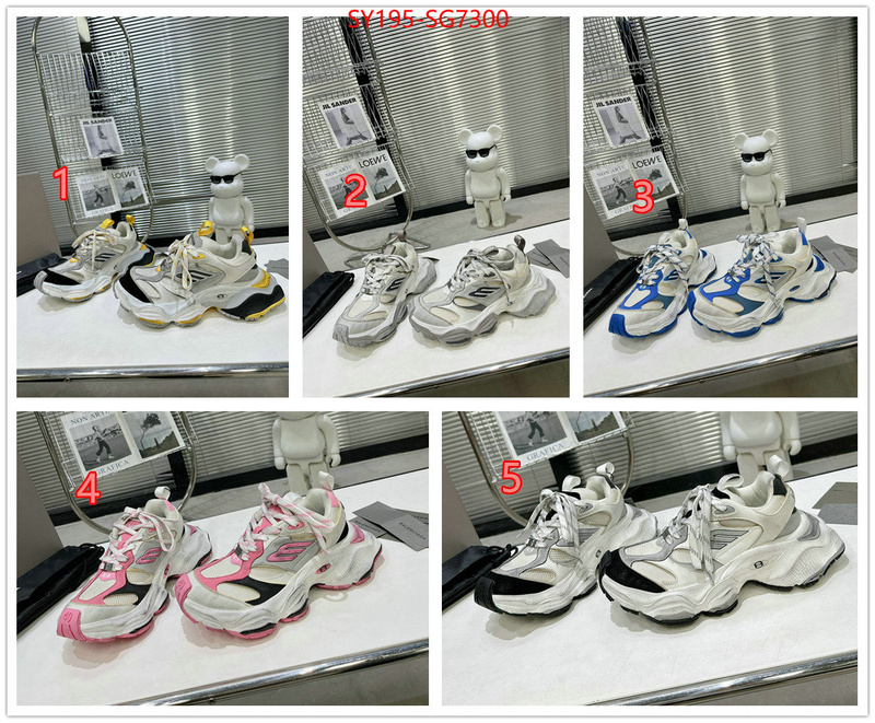 Women Shoes-Balenciaga buy replica ID: SG7300 $: 195USD