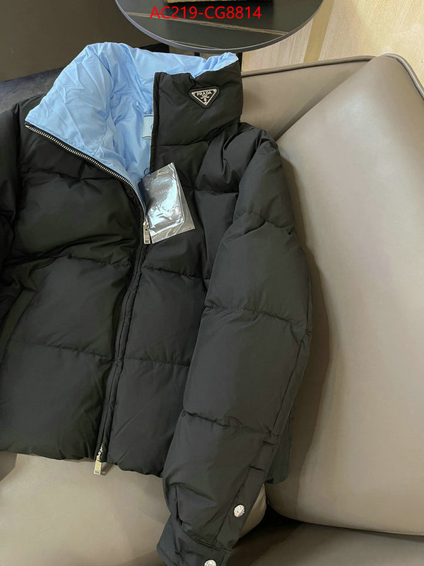 Down jacket Women-Prada what is aaaaa quality ID: CG8814 $: 219USD