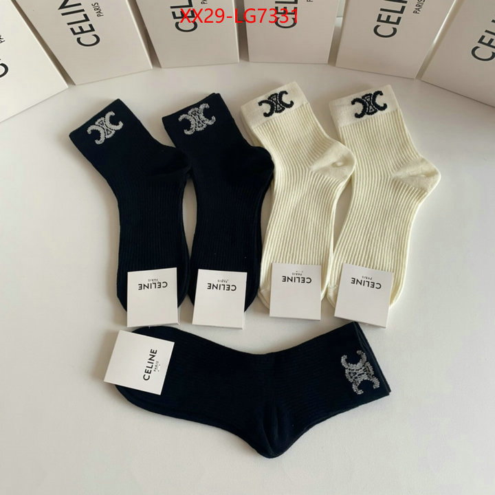 Sock-CELINE buy replica ID: LG7331 $: 29USD