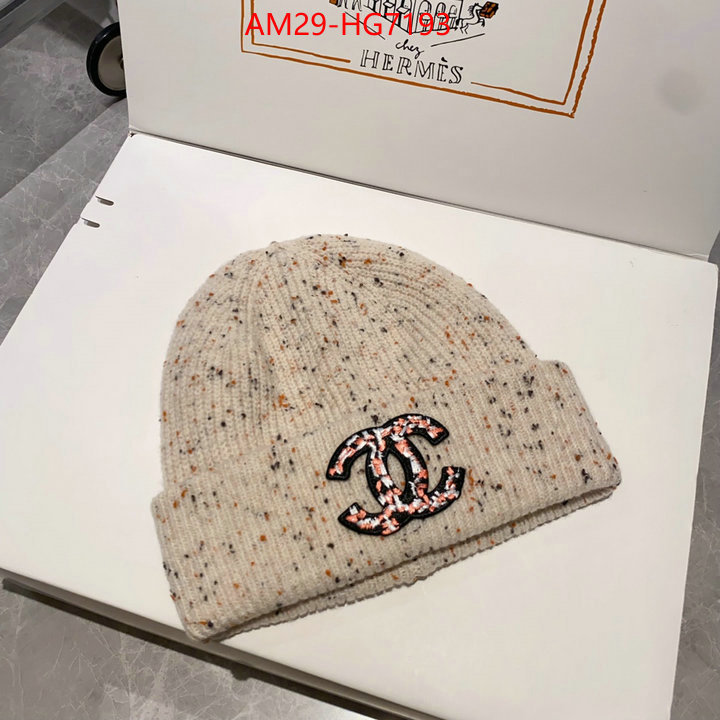 Cap (Hat)-Chanel top fake designer ID: HG7193 $: 29USD