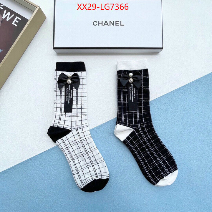 Sock-Chanel unsurpassed quality ID: LG7366 $: 29USD
