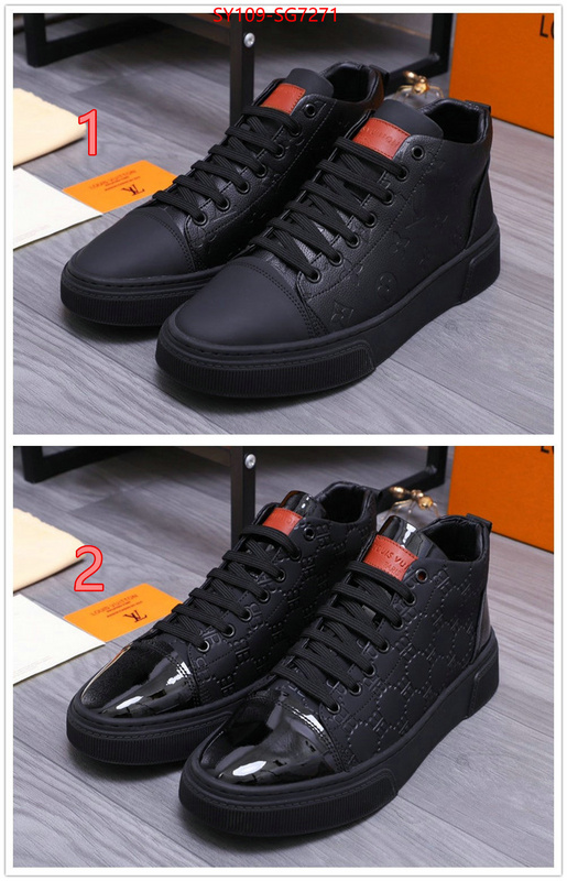 Men Shoes-LV cheap high quality replica ID: SG7271 $: 109USD