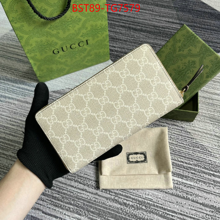 Gucci Bags(TOP)-Wallet- same as original ID: TG7579 $: 89USD,
