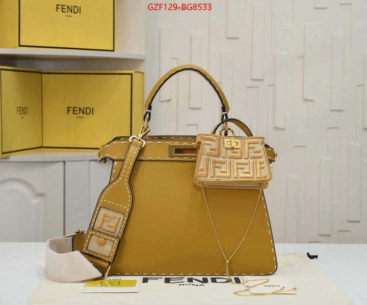 Fendi Bags(4A)-Peekaboo top grade ID: BG8533 $: 129USD