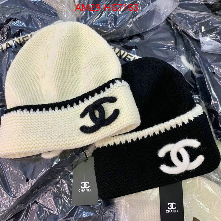 Cap (Hat)-Chanel can i buy replica ID: HG7183 $: 29USD