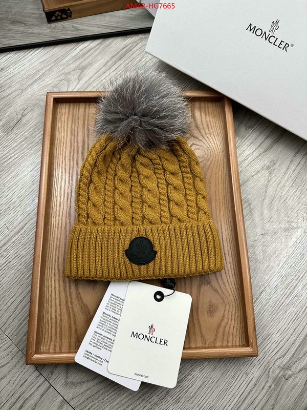 Cap(Hat)-Moncler fashion replica ID: HG7665 $: 42USD