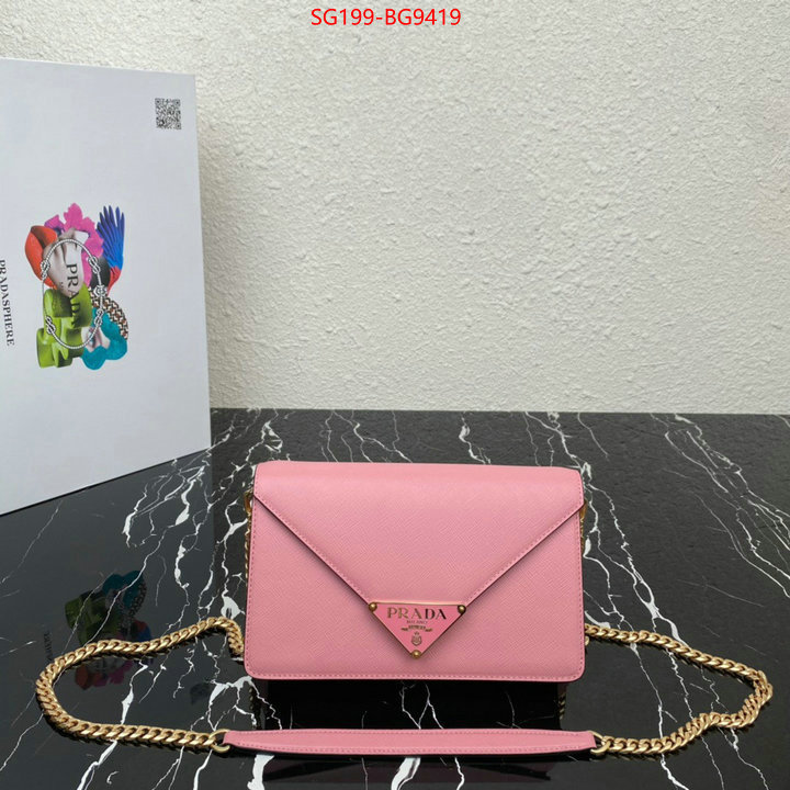 Prada Bags (TOP)-Diagonal- aaaaa ID: BG9419 $: 199USD,