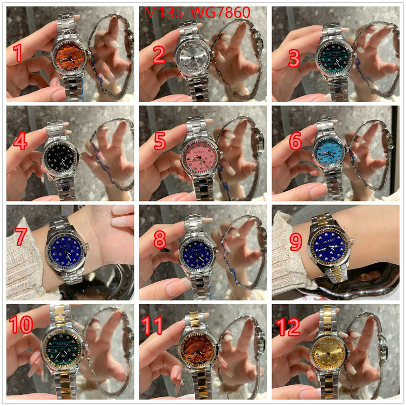 Watch(4A)-Gucci same as original ID: WG7860 $: 135USD