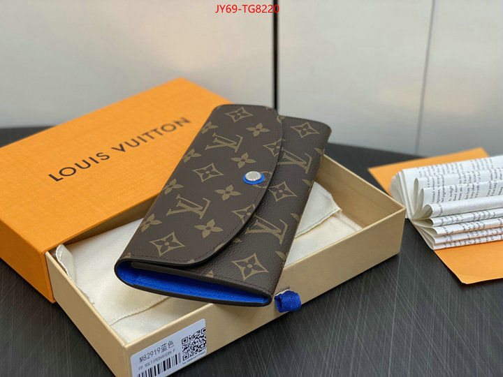 LV Bags(TOP)-Wallet online from china designer ID: TG8220 $: 69USD