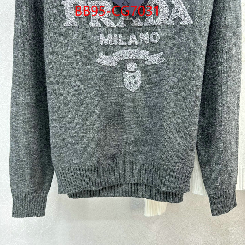 Clothing-Prada what best replica sellers ID: CG7031 $: 95USD