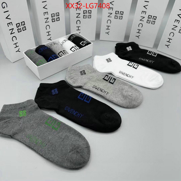 Sock-Givenchy what is top quality replica ID: LG7408 $: 32USD