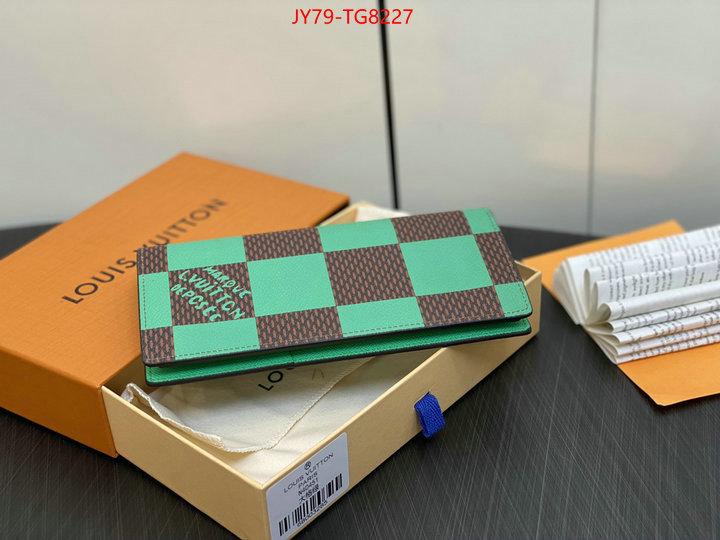 LV Bags(TOP)-Wallet high quality perfect ID: TG8227 $: 79USD