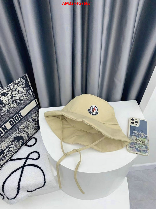 Cap(Hat)-Moncler designer high replica ID: HG7668 $: 32USD