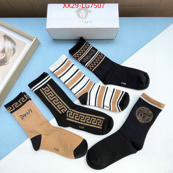 Sock-Versace can i buy replica ID: LG7507 $: 29USD