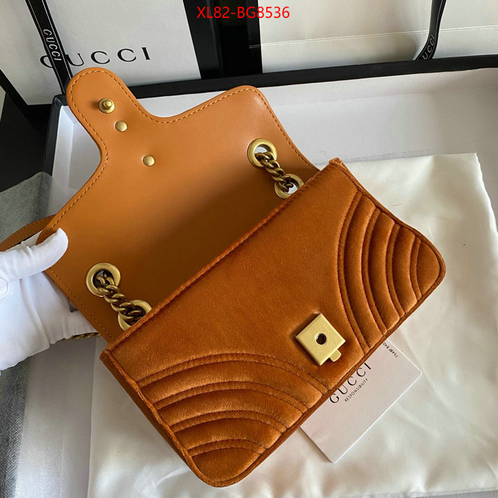 Gucci Bags(4A)-Marmont only sell high-quality ID: BG8536 $: 82USD