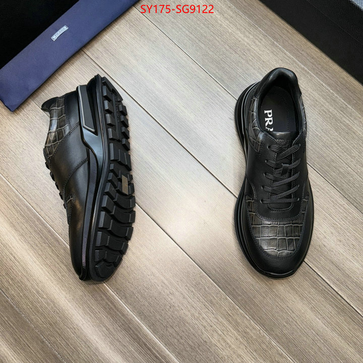 Men shoes-Prada replica sale online ID: SG9122 $: 175USD