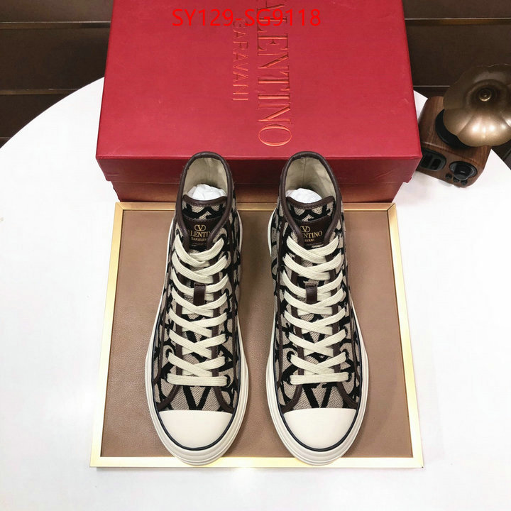 Men Shoes-Valentino 1:1 replica wholesale ID: SG9118 $: 129USD