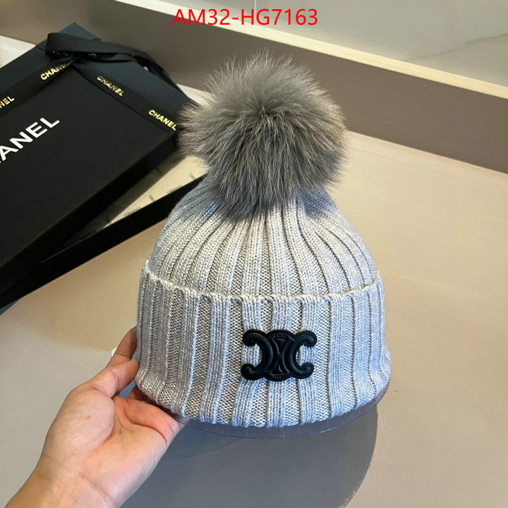 Cap(Hat)-Celine where to buy replicas ID: HG7163 $: 32USD