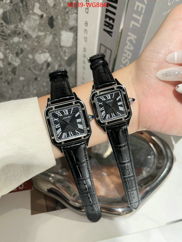 Watch(4A)-Cartier designer fake ID: WG8841 $: 139USD