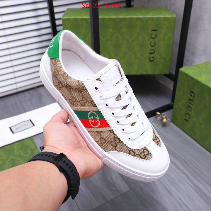 Men Shoes-Gucci best replica 1:1 ID: SG7245 $: 105USD