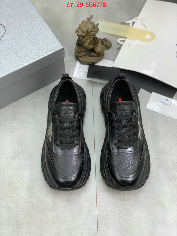 Men shoes-Prada high-end designer ID: SG6778 $: 129USD